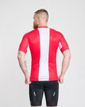 BONAVELO Cycling short sleeve jersey - POLAND II. - white/red