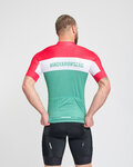 BONAVELO Cycling short sleeve jersey - HUNGARY - white/red/green