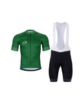 BONAVELO Cycling short sleeve jersey and shorts - TOUR DE FRANCE 2025 - green/black