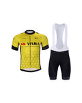 BONAVELO Cycling short sleeve jersey and shorts - JUMBO-VISMA 2025 - yellow/black
