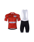 BONAVELO Cycling short sleeve jersey and shorts - LA VUELTA - red/black