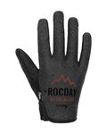 ROCDAY Cycling long-finger gloves - FLOW - red/black