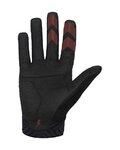 ROCDAY Cycling long-finger gloves - EVO RACE - black/red