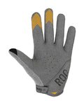 ROCDAY Cycling long-finger gloves - ELEMENTS - grey/yellow