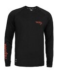 ROCDAY Cycling summer long sleeve jersey - EVO RACE - black/red
