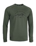 ROCDAY Cycling summer long sleeve jersey - MOUNT - green