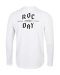 ROCDAY Cycling summer long sleeve jersey - PARK LONG - white