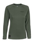 ROCDAY Cycling summer long sleeve jersey - PATROL LADY - green
