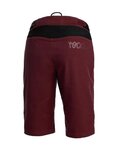 ROCDAY Cycling shorts without bib - ROC LITE LADY - bordeaux