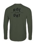 ROCDAY Cycling summer long sleeve jersey - PARK LONG - green