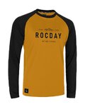 ROCDAY Cycling summer long sleeve jersey - PATROL - black/yellow