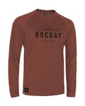 ROCDAY Cycling summer long sleeve jersey - PATROL - red