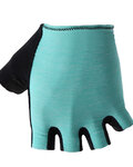 SANTINI Cycling fingerless gloves - CLASSE - light blue