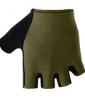 SANTINI Cycling fingerless gloves - CLASSE - green
