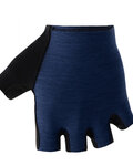 SANTINI Cycling fingerless gloves - CLASSE - blue