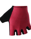 SANTINI Cycling fingerless gloves - CLASSE - red