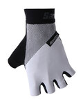 SANTINI Cycling fingerless gloves - ORIGINE - white