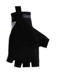 SANTINI Cycling fingerless gloves - ORIGINE - white