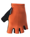 SANTINI Cycling fingerless gloves - BRISK - orange