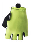 SANTINI Cycling fingerless gloves - BRISK - yellow