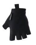 SANTINI Cycling fingerless gloves - BRISK - black