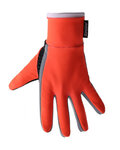 SANTINI Cycling long-finger gloves - VEGA - orange