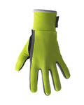 SANTINI Cycling long-finger gloves - VEGA - yellow
