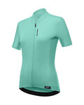 SANTINI Cycling short sleeve jersey - SCIA LADY - light blue