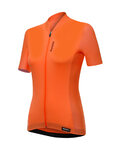 SANTINI Cycling short sleeve jersey - SCIA LADY - orange