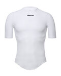 SANTINI Cycling short sleeve t-shirt - LIEVE - white