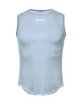 SANTINI Cycling sleeve less t-shirt - LIEVE - blue