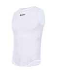 SANTINI Cycling sleeve less t-shirt - LIEVE - white