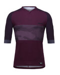 SANTINI Cycling short sleeve jersey - BOSCO MTB - grey/purple
