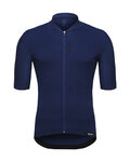 SANTINI Cycling short sleeve jersey - CLASSE - blue