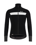 SANTINI Cycling thermal jacket - VEGA H2O - black