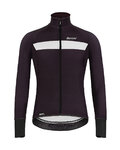 SANTINI Cycling thermal jacket - VEGA H2O - bordeaux/black