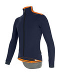 SANTINI Cycling thermal jacket - VEGA MULTI - blue