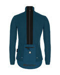 SANTINI Cycling thermal jacket - VEGA MULTI - blue