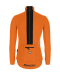 SANTINI Cycling thermal jacket - VEGA MULTI - orange
