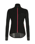 SANTINI Cycling rain jacket - GUARD NIMBUS LADY - black