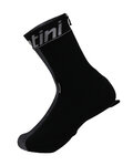 SANTINI Cycling shoe covers - PIXEL - black