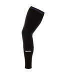 SANTINI Cycling leg warmers - TOTUM - black