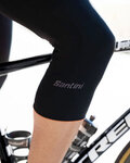 SANTINI Cycling 3/4 length bib shorts - ADAPT 3/4 WINTER - black