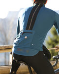 SANTINI Cycling thermal jacket - VEGA MULTI - blue