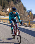 SANTINI Cycling windproof jacket - NEBULA STORM LADY - light blue