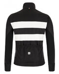 SANTINI Cycling winter set with jacket - COLORE BENGAL WINTER - white/black