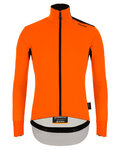 SANTINI Cycling thermal jacket - VEGA XTREME - orange