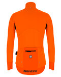 SANTINI Cycling thermal jacket - VEGA XTREME - orange