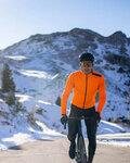 SANTINI Cycling thermal jacket - VEGA XTREME - orange