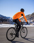 SANTINI Cycling thermal jacket - VEGA XTREME - orange